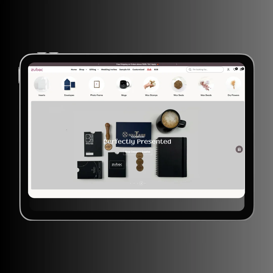 Featured projects from the best Shopify development company in Kerala.