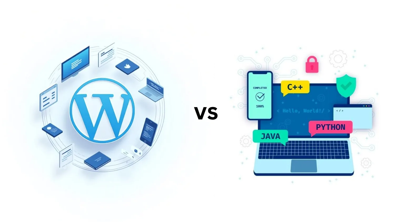WordPress vs Custom-Coded Website