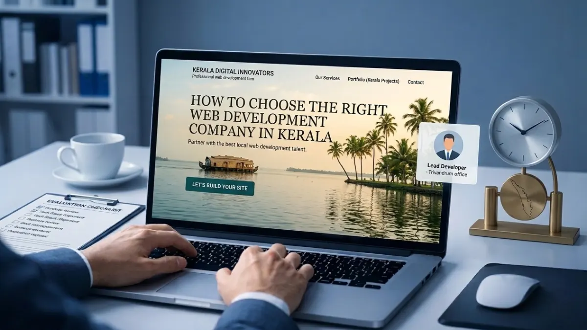 How to Choose the Right Web Development Company in Kerala